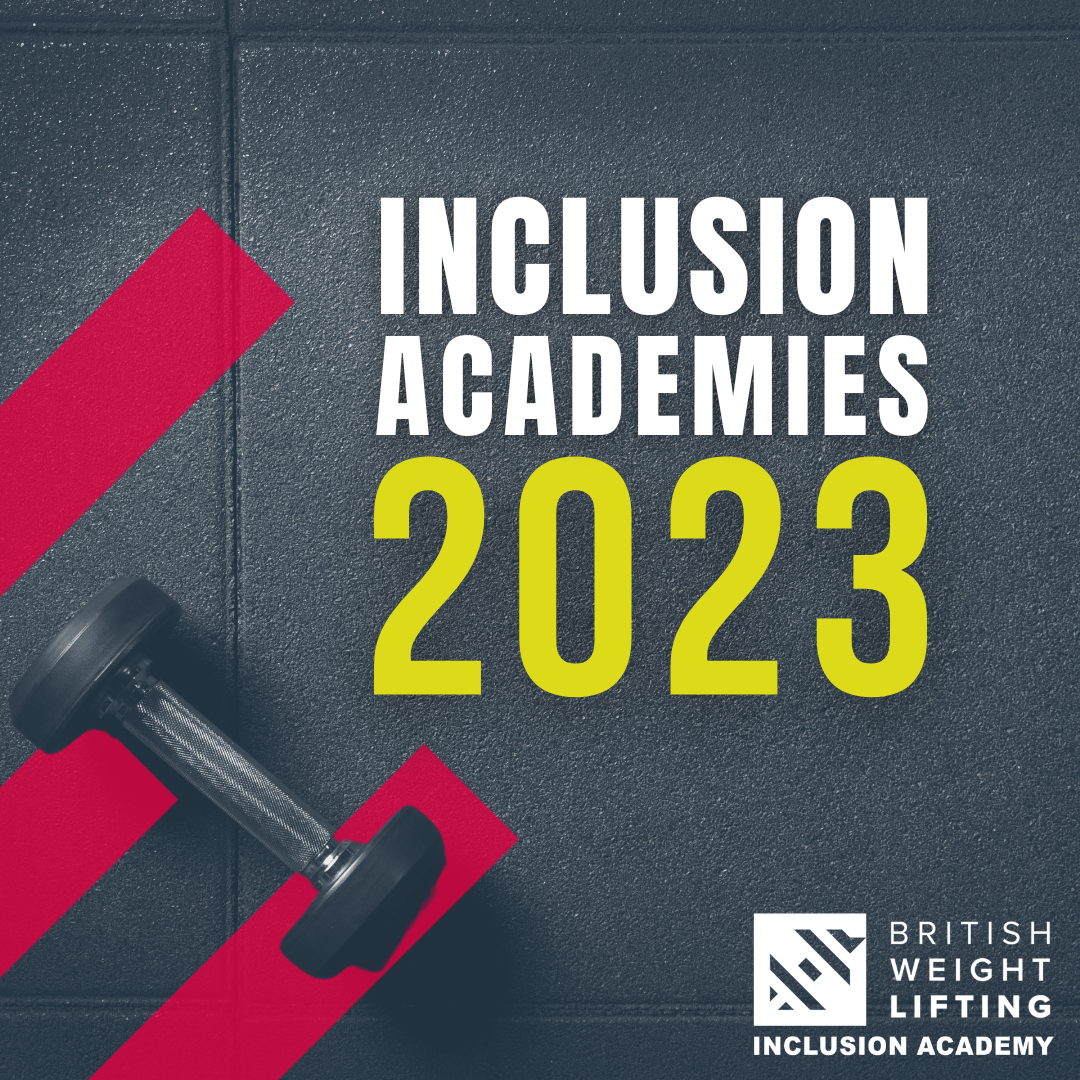2023 British Weight Lifting Inclusion Academies announced
